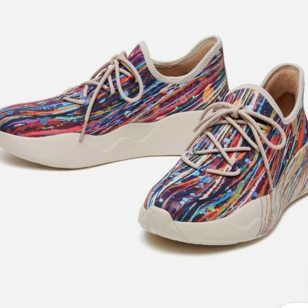 NEW NIB UIN Footwear Slip On Fashion Sneakers Lightweight Size 6.5 Festival $160 - Picture 15 of 15